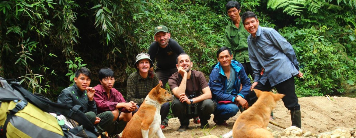 Międzynarodowa ekipa badawcza pracująca dla Saola Working Group. fot. Marcin Matuszak
