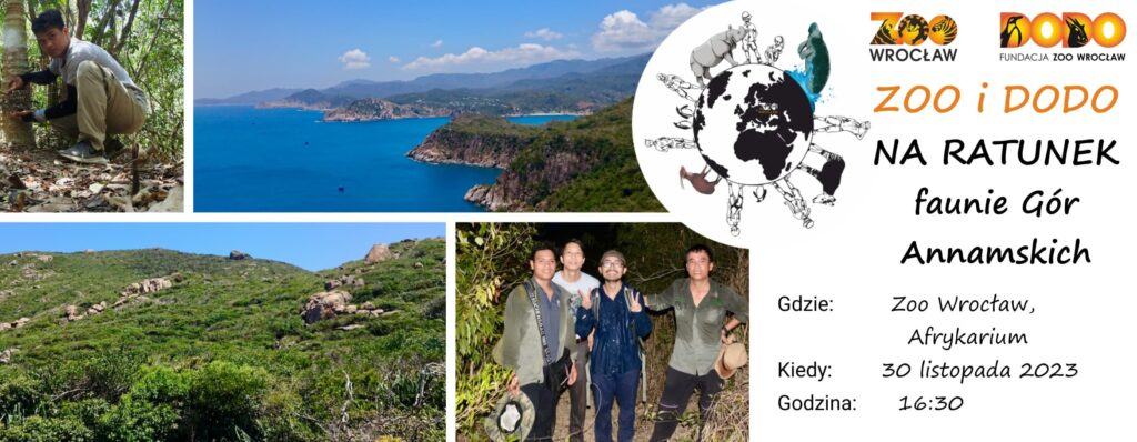 Zoo i Dodo na ratunek faunie Gór Annamskich